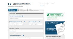 Desktop Screenshot of easy-certificat.com